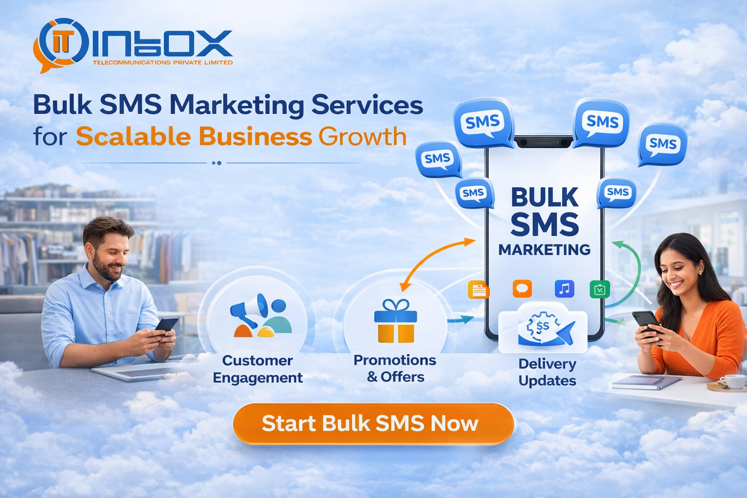 SMS Service Provider Company in India
